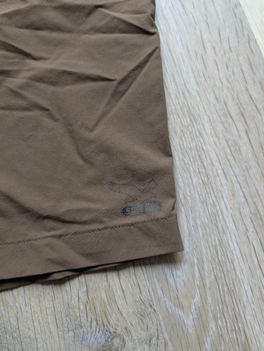 Salewa Durastretch Brown Shorts Medium EU 48 Liquidream La Mand Hiking Walking - Picture 4 of 8
