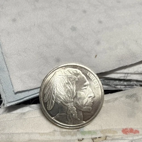 1 oz .999 Fine Silver Buffalo Round