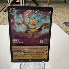 Disney Lorcana - Azurite Sea - Genie Wonderful Trickster 61/204 Legendary - NM/M