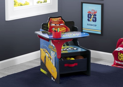 Delta Children Chair Desk With Storage Bin, Disney/Pixar Cars - Picture 2 of 9