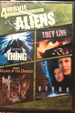 The Thing, They Live, Village of the Damned, Virus NEW - 4 Films (DVD, 2014)