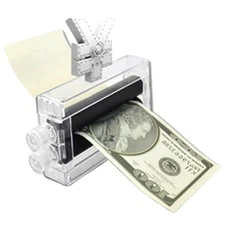 Money Maker Wonder Printing Machine Gimmick Close Up Magic Printer Effect Trick