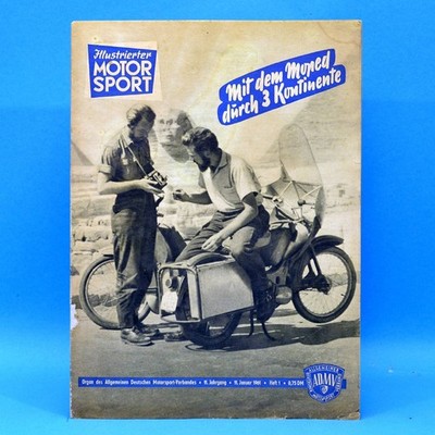 DDR Illustrierter Motorsport IMS 1 1961 MZ 125/3 Guben Formel I Cerv-1 B