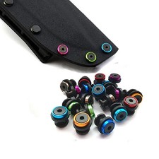 Mixed Color Chicago Screws Stainless Steel 304 Holster Fastener Belt Clips/Le...