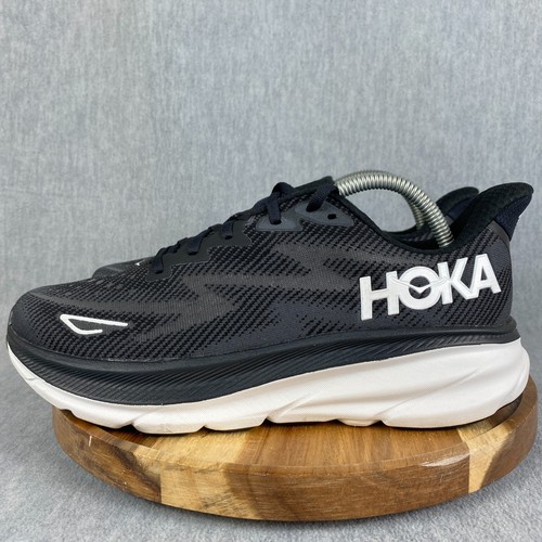Hoka One One Clifton 9 Damenschuhe Größe 9,5 schwarz Turnschuhe Laufen sportlich - Bild 4 von 10