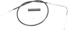 DRAG SPECIALTIES Black Vinyl Throttle Cable - 41" 4333400B