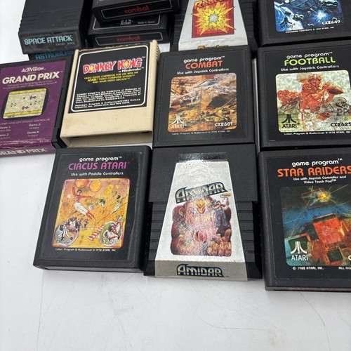 Atari 2600 Console CX2600A w/ 2 Joysticks, & 24 Games - TESTED! - Picture 9 of 10