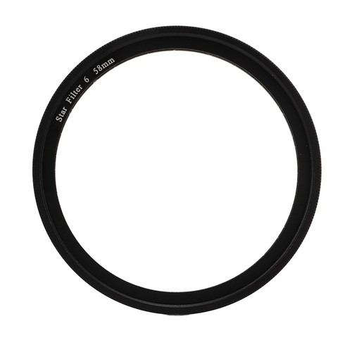 58mm )Star Filter 6 Line High Definition Coating Adjustable Cross Screen Starbur - Picture 5 of 12