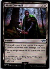 Magic The Gathering Bitter Downfall 77 Lord Of The Rings