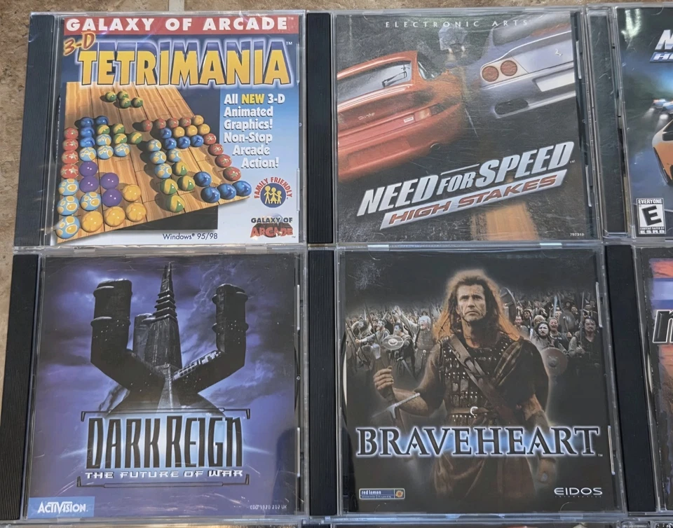 Vintage PC Games Lot - 13 Titles Mixed Genres Retro Gaming CD-ROM - Image 2 of 4