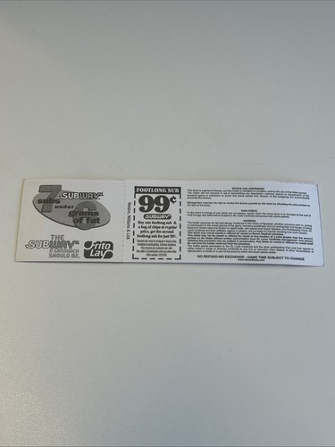 1999 Chicago Cubs at St. Louis Cardinals Kids Ticket 8.15 Sosa 2HR Cards Walkoff - Picture 3 of 3
