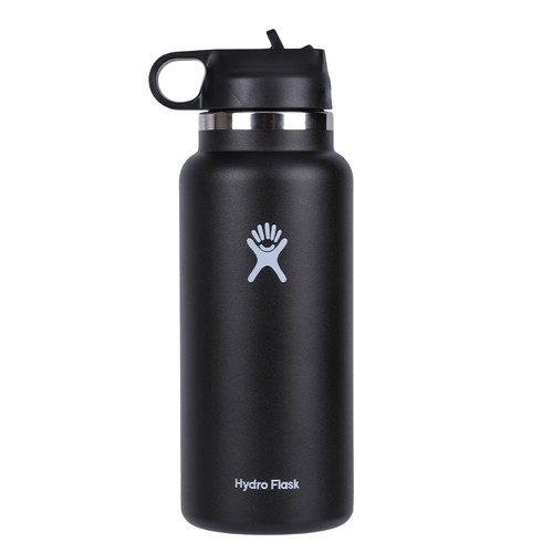 NEW Hydro Flask 32oz Water Bottle Wide Mouth w/Straw Lid Travel mug , coffee cup - Picture 45 of 54