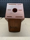 Cutco Galley Set Knife Storage Block Handcrafted wood  7-Slot Made in USA