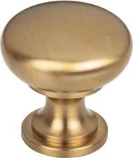 Top Knobs M2205 Hollow Round Knob 1 3/16" - Honey Bronze