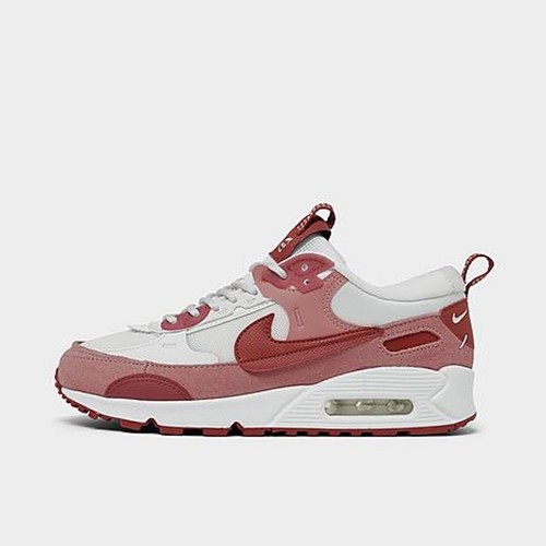 NUEVO CON ETIQUETAS Nike Air Max 90 Futura Zapatos para Mujer Rojo Polvo de Estrellas Naranja Talla 8