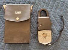 Vintage Sperry Snap 5 SR50 Volt Amp Meter A.W. Sperry Instruments Japan UNTESTED