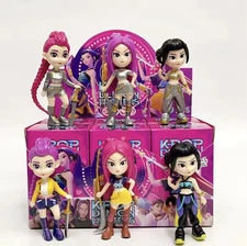 K-Pop Demon Hunters Blind Box Figure Set – Action Model Toys Random Girl Warrior