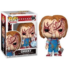 Funko Pop ! Movies Horror Bride of Chucky (1673) - Chucky Bloody Special Ed 9cm