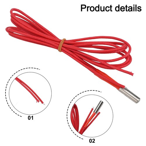 12v 40w Ceramic Heater Cartridge & Cable 6mm x 20mm Element Hot End Printer - Picture 7 of 15