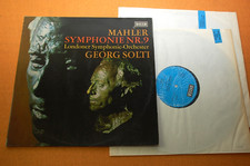 Sealed Inners - Solti Mahler Symphony No.9 German Decca Stereo 60s 2LP Mint