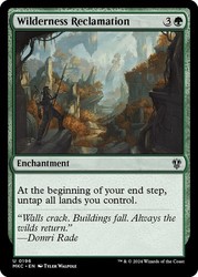 Wilderness Reclamation #196 Commander: Murders at Karlov Manor