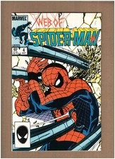 Web of Spider-man #4 Marvel Comics 1985 DR. OCTOPUS VF+ 8.5