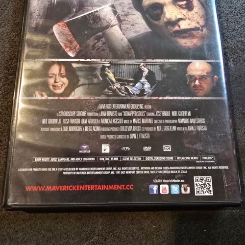 Kidnapped Souls DVD (2012) Rare Out of Print Horror Movie – OOP Collector’s Item - Picture 4 of 7