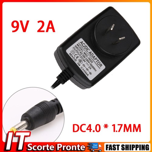 Power Adapter 9V 2A Switch Power Charger UK/AU Plug 50/60HZ for KeyStep Keyboard