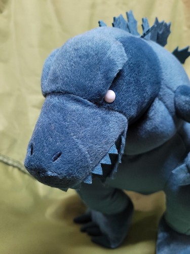 Juguete de peluche Godzilla Earth FILIUS Jumbo 13"x25" nuevo stock antiguo con etiqueta colgante - Imagen 5 de 17