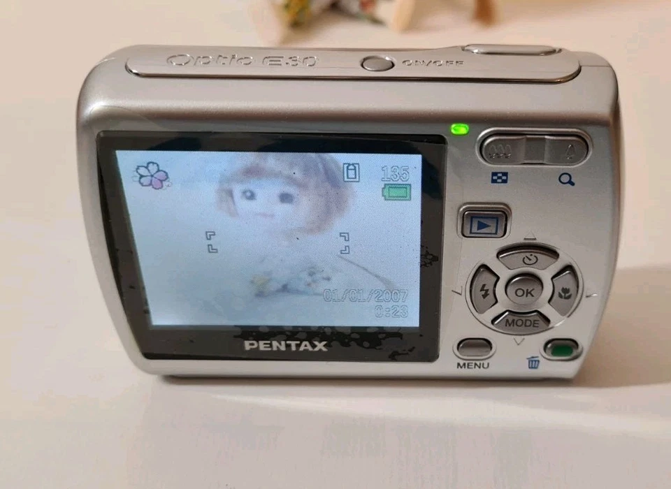 Digitalkamera PENTAX E30 7.1MP 3×Zoom mit OVP Teildeffekt - Bild 4 von 4