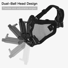 Flexible Stable Sturdy Compact Secure Versatile Adjustable Mask Shooting Bracket