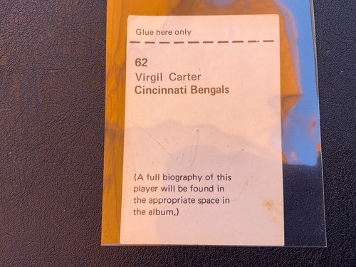 1972 NFLPA NFL FOOTBALL BRIEFMARKEN AUTHENTISCHE AUTOGRAMME KARTEN AUSWÄHLEN SIE WOLLEN - Bild 3 von 15