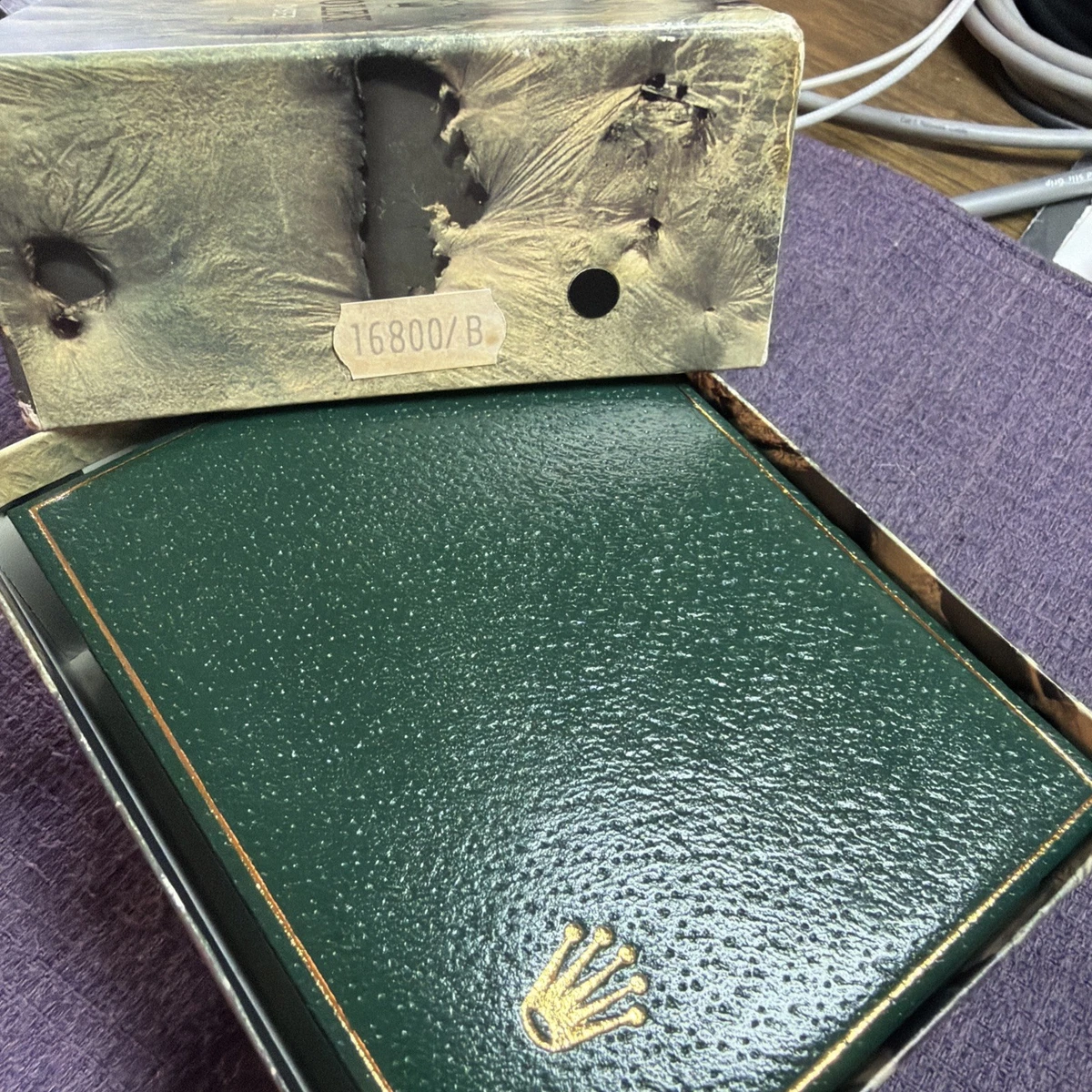 Rolex Watch Boxes & 1980-1989 Year Manufactured Cases for sale - eBay
