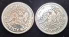 Lot of 2 - 1 troy oz .999 Fine Silver Rounds A-Mark Liberty Silver 1984 (#150)
