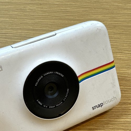 Polaroid Snap Instant Digital Camera White Untested - Picture 2 of 8