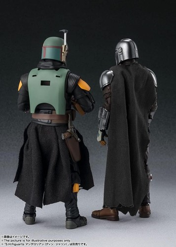 S.H.Figuarts Star Wars: The Mandalorian Boba Fett approx. 155mm ... book form JP - Picture 11 of 11