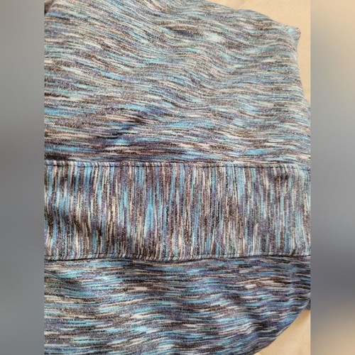 Prana blau Glitzer Spacedye Amaya Outdoor Freizeit Athleisure ärmelloses Kleid - Bild 8 von 9