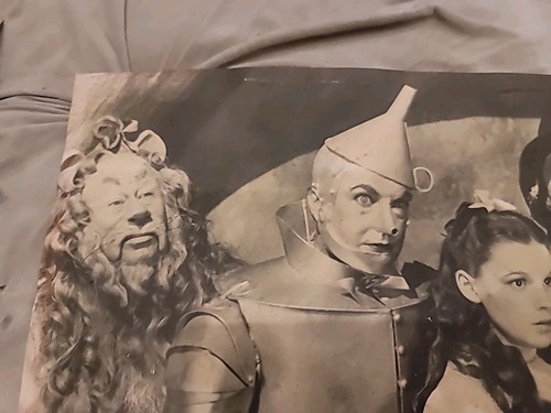Wizard Of Oz Oversize Postcard Print 1989 Classico Dorothy Tinman Lion Scarecrow - Picture 6 of 12