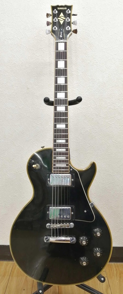 激渋　Yamaha SL-430ブラックエレキギター　ヤマハ　　ヴィンテージ 1978 Yamaha SL430 Black Bolt-on Les Paul Custom w/ Yamaha