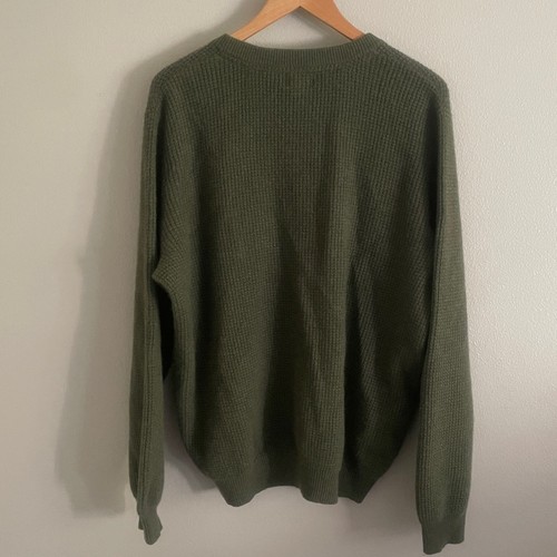L.L. Bean Herren Pullover grün 100% Kaschmir Größe XL - Bild 4 von 9