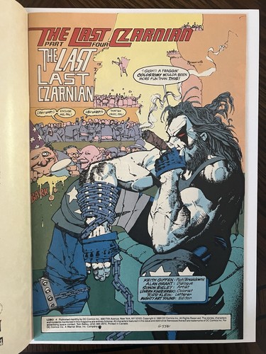 Lobo #1 2 3 4, 1-4 Full Run Set (Lot of 4) DC Comics, 1st 1990 Comic Book GIFFEN - Picture 17 of 18