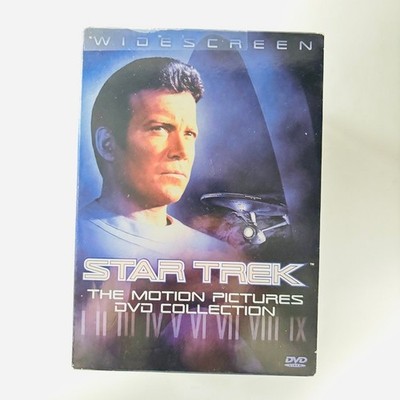Star Trek The Motion Pictures DVD Collection 2002 Widescreen Box