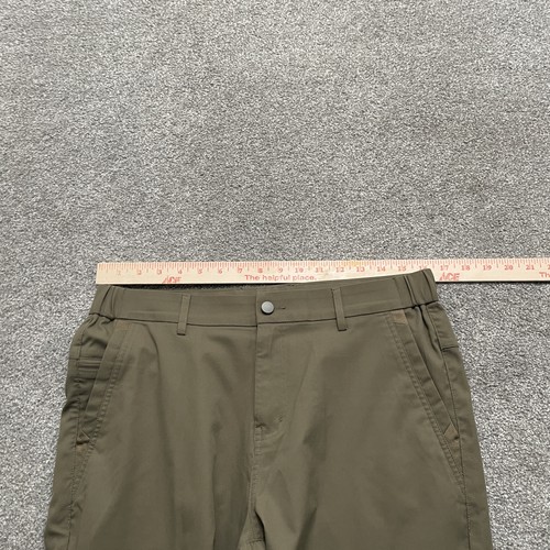 Jack Archer Pants Mens 32x33 Olive Green Stretch Performance Dress Work Chino - Picture 5 of 7
