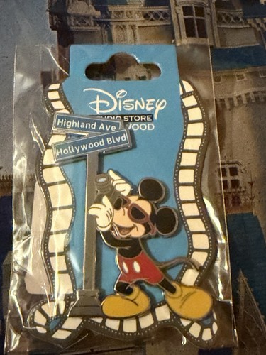 Insegna Disney Studio Store Hollywood DSSH Topolino Hollywood Blvd e Highland - Foto 2 di 3