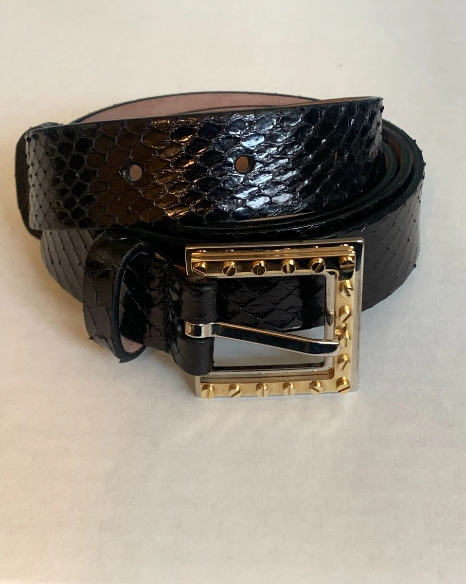 Dolce&Gabbana Women's Snakeskin Waist Belt Belts for sale | eBay
