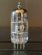 Vintage Tung-Sol USA 7199 tube tested