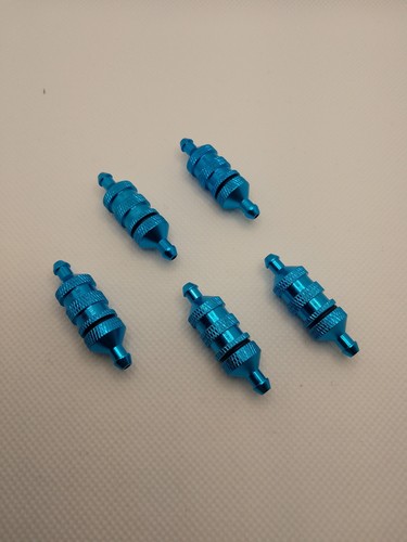 Filtro de combustible de aluminio para Nitro 1/8 1/10 RC coche truggy buggy cámara pequeña 35 mm - Imagen 6 de 6