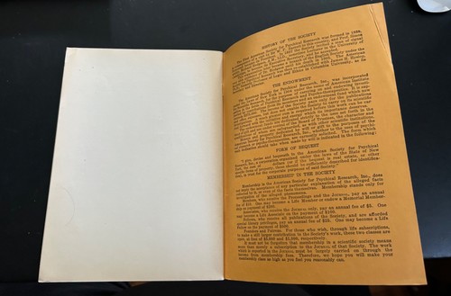 PSYCHIC RESEARCH February 1931 Vol. XXV No. 2 - Very Rare Paranormal Magazine - Foto 4 di 5