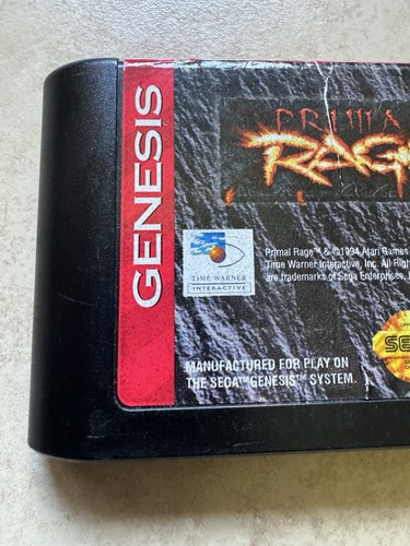 Primal Rage (Sega Genesis, 1995) nur Cartridge getestet original - Bild 2 von 15