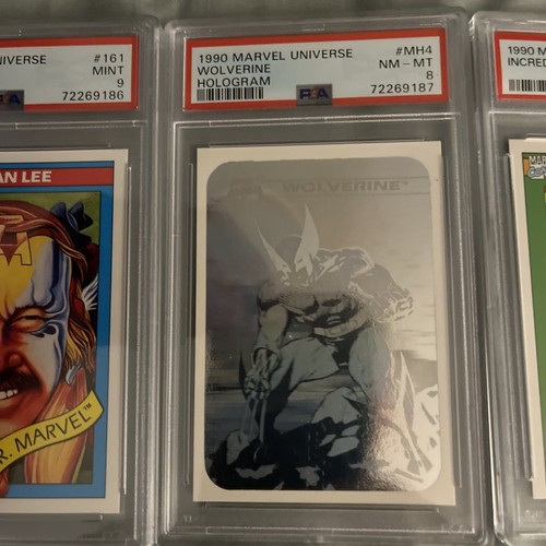 1990 Marvel Universe PSA Graded Lot Sale 5 Cards Four 9 One 8. - Bild 4 von 11